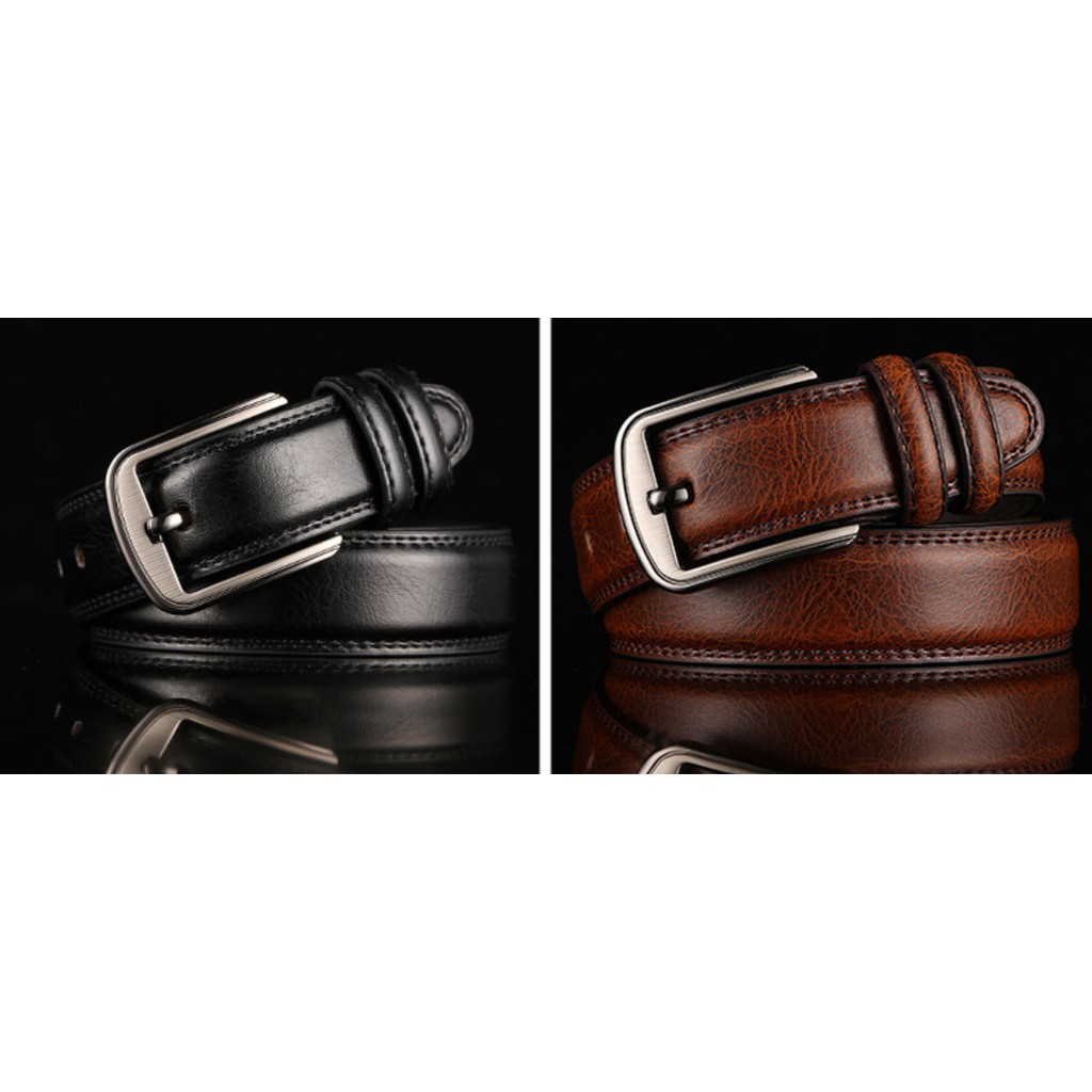Dây Thắt lưng Nam HÀNG HIỆU Nhập khẩu Cao Cấp- DA BÒ  THẬT 100%  - Khuyến Mại cực sốc