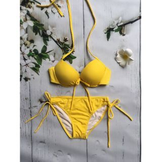 Bikini cup vàng cột nơ 145k