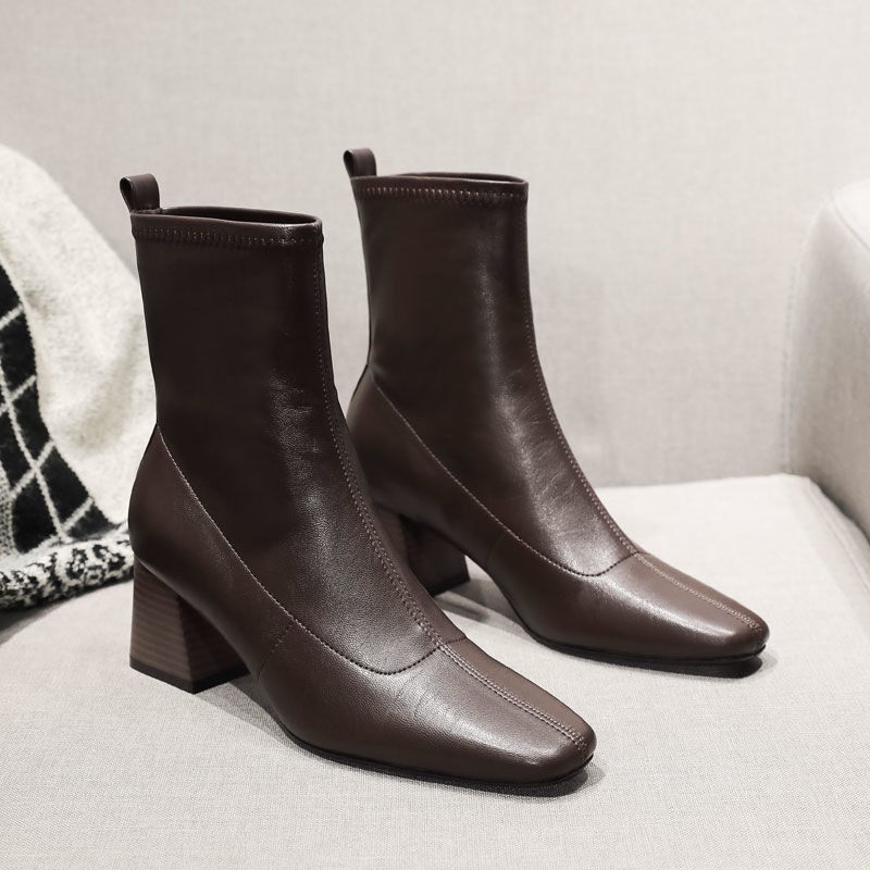 Giày bốt cổ cao thời trang mùa đông dành cho nữ | BigBuy360 - bigbuy360.vn