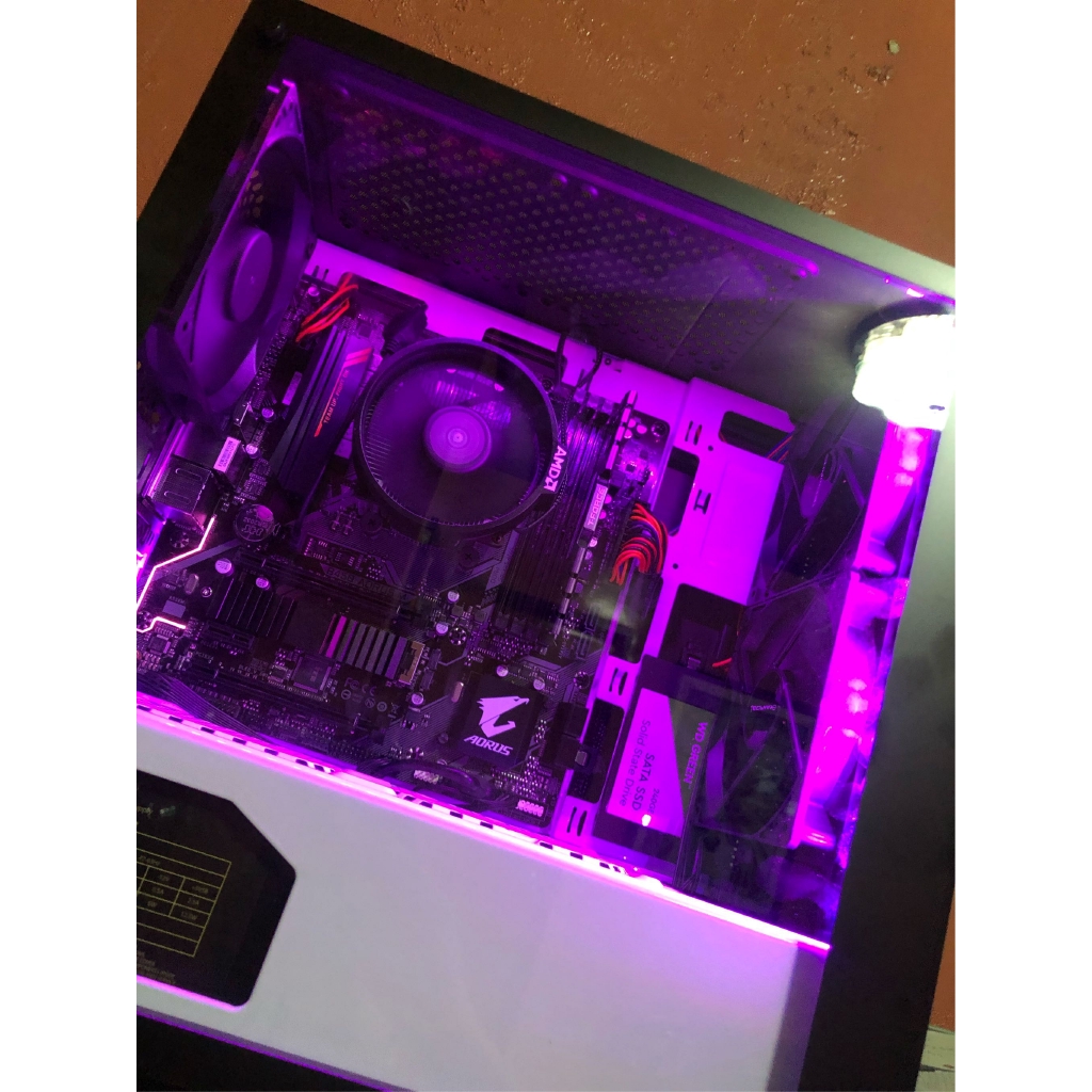 Bộ Dây Đèn LED RGB Dành Cho Máy Chơi Game Asus Aura Mid Tower PC