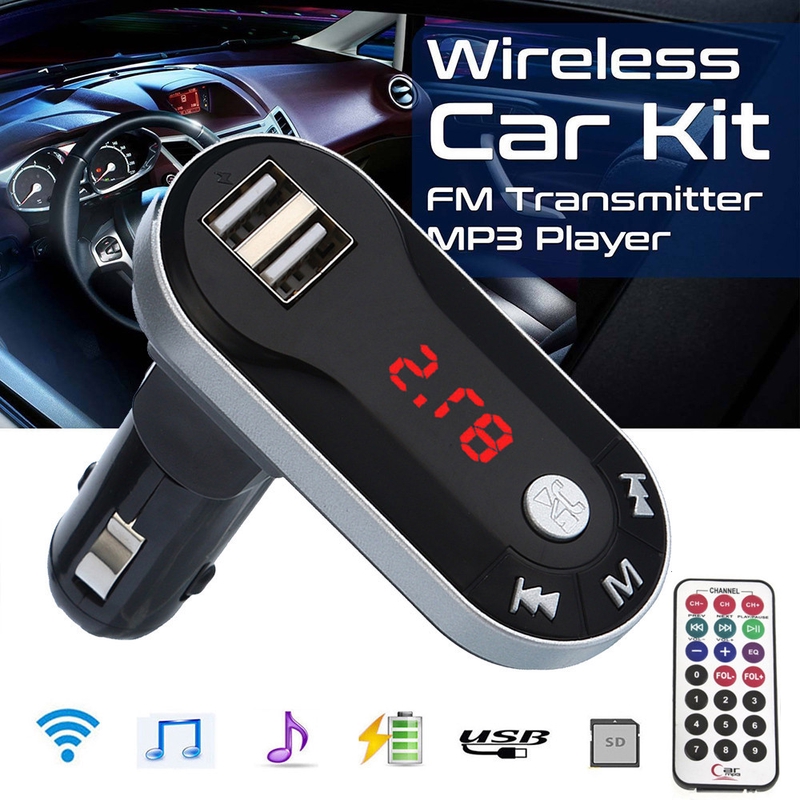 Bộ Phát Sóng Fm Mp3 Không Dây Trong Xe Hơi