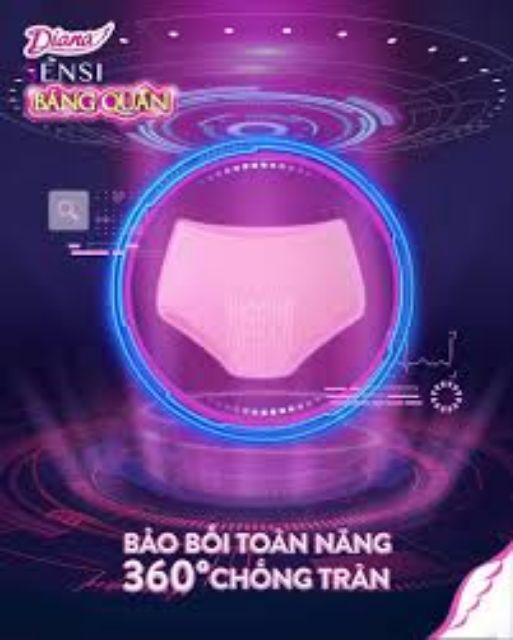 Băng vệ sinh Diana SENSI dạng quần size SM, ML