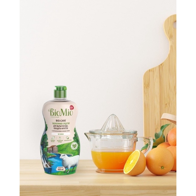 NƯỚC RỬA BÌNH / CHÉN ĐĨA HỮU CƠ BIOMIO