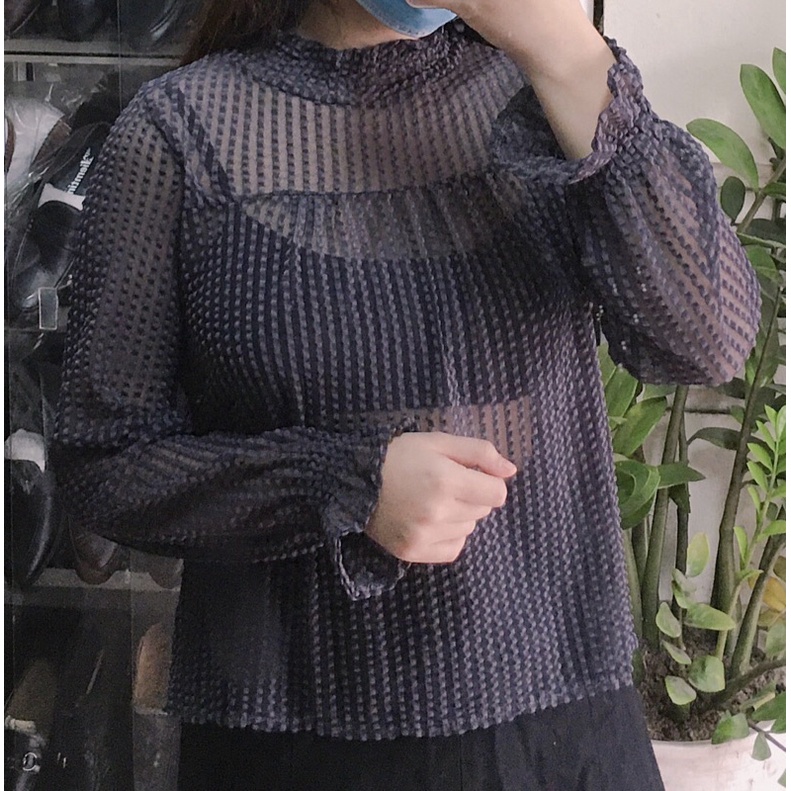 Áo ren babydoll 2hand