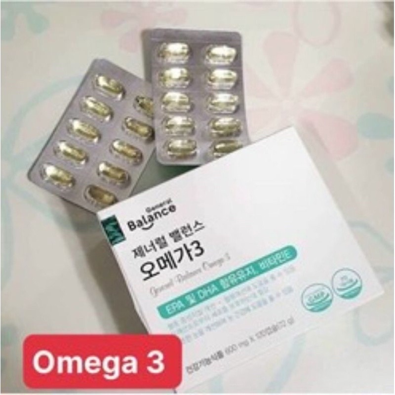 OMEGA-3 --Thực phẩm bảo vệ sức khỏe GENERAL BALANCE OMEGA-3