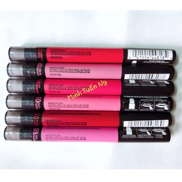 Son Maybelline New York Color Blur by Lipstudio