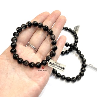Vòng Thạch Anh Tóc Đen - Ngọc Gems