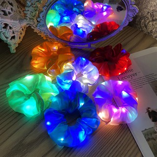 Dây buộc tóc có đèn led độc đáo cho nữ