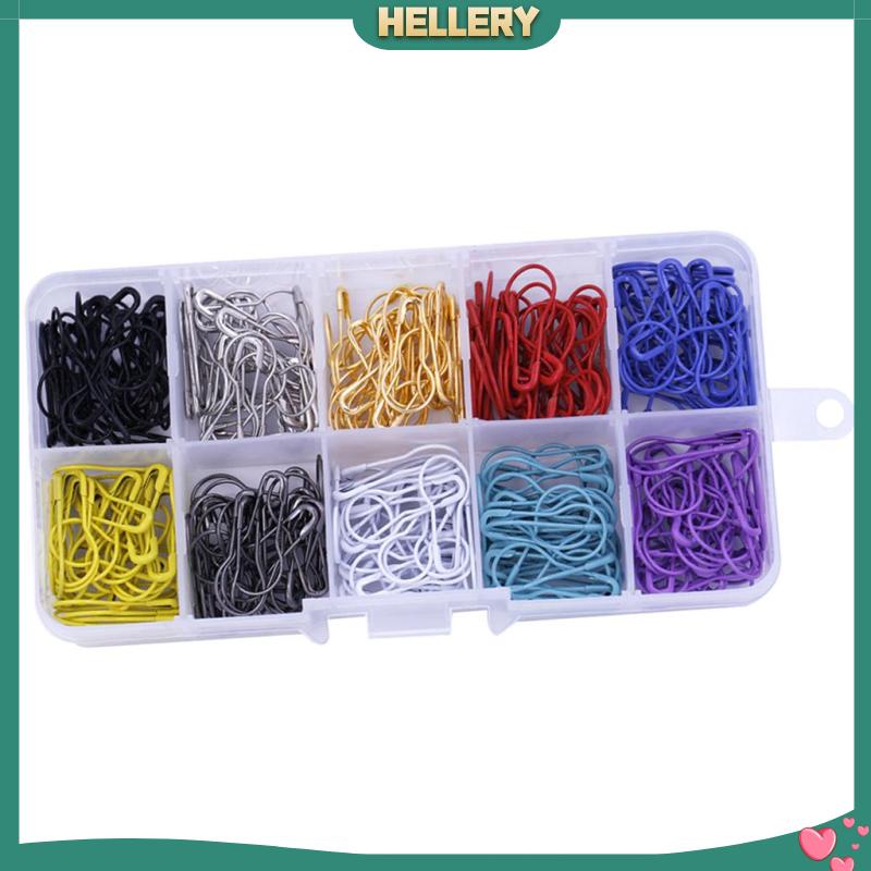 Bộ 300 Ghim Cài Bóng Đèn An Toàn Bằng Hợp Kim Nhiều Màu Sắc