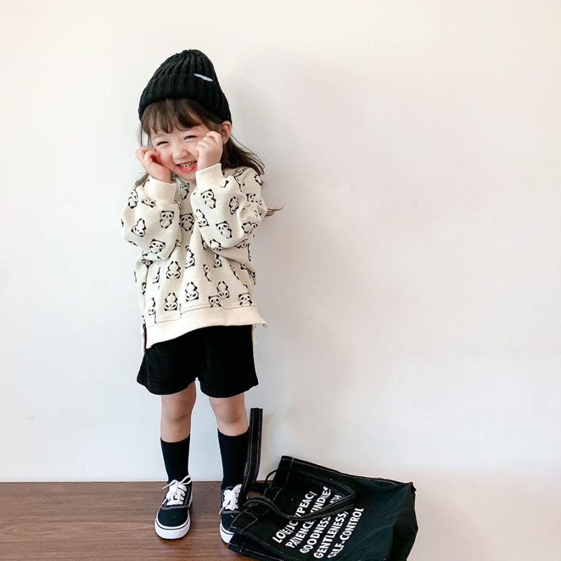 Áo Hoodie In Hình Gấu Trúc Ba Chiều Dễ Thương Dành Cho Trẻ Em