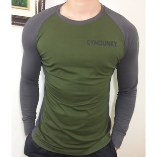 Áo thun nam body dài tay