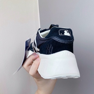[GG STORE]Giày Sneaker MLB Jogger NY đen Nam Nữ