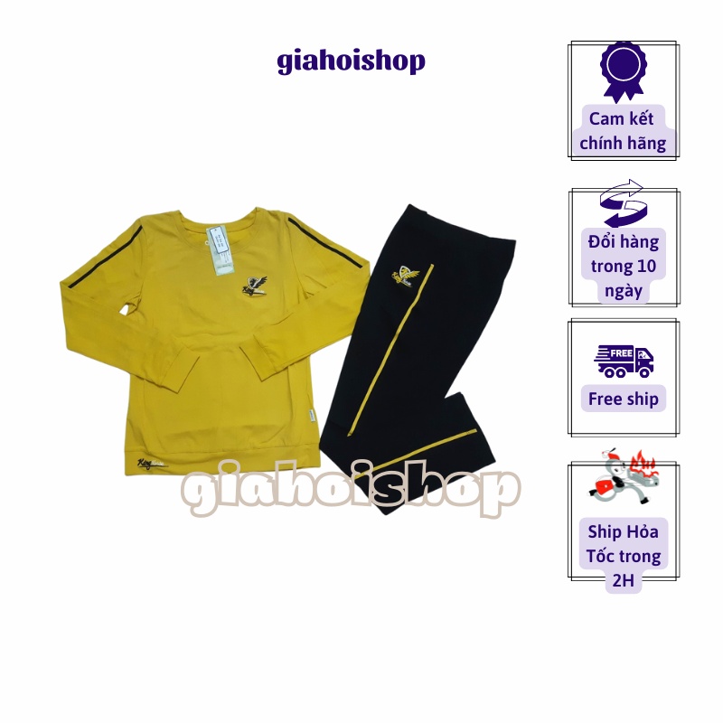 Bộ đồ nữ,bộ mặc nhà thu đông Gia Hồi mẫu Kinglogo
