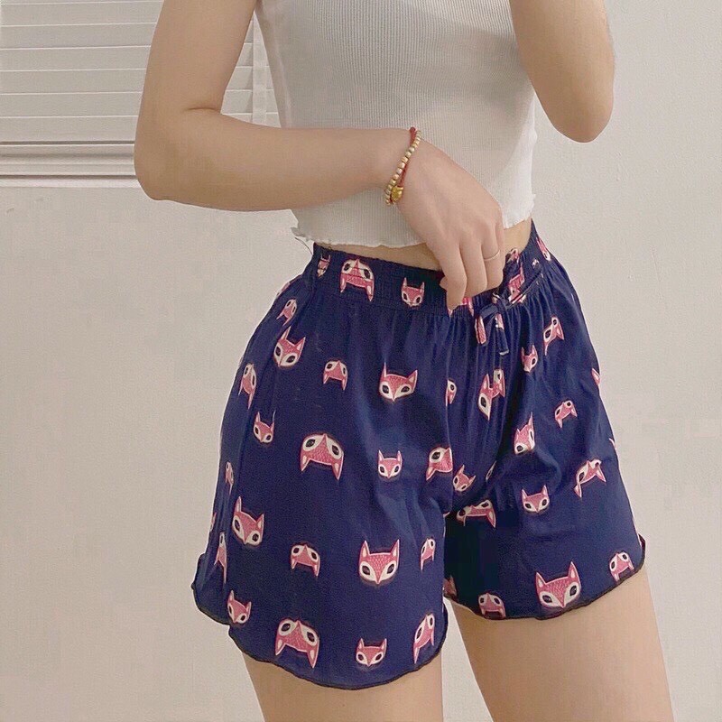 [Mã FAXANH55 giảm 10K đơn 50K] [QUÀ TẶNG LÀ GÓI XẢ VẢI BẠN NHÉ] Quần đùi nữ cute, Quần ngủ nữ phối áo 2 dây siêu xinh. | BigBuy360 - bigbuy360.vn