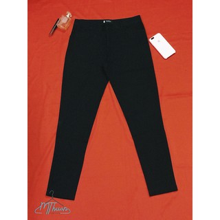 Quần Tây Kaki 4 Chiều Nữ Màu Đen