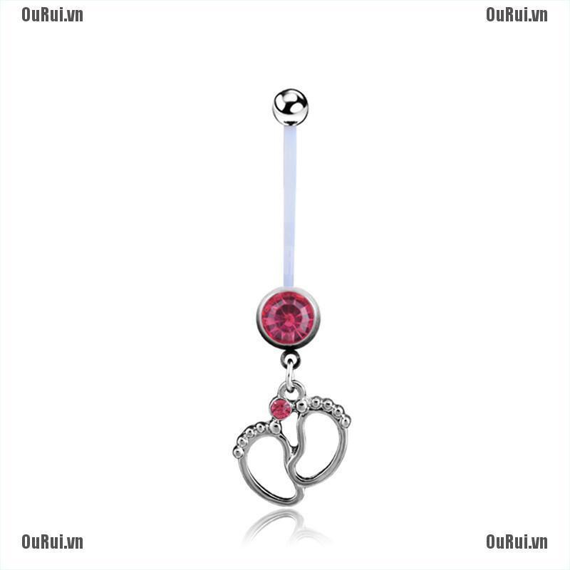 Mô Hình Bàn Chân Em Bé Dễ Thương