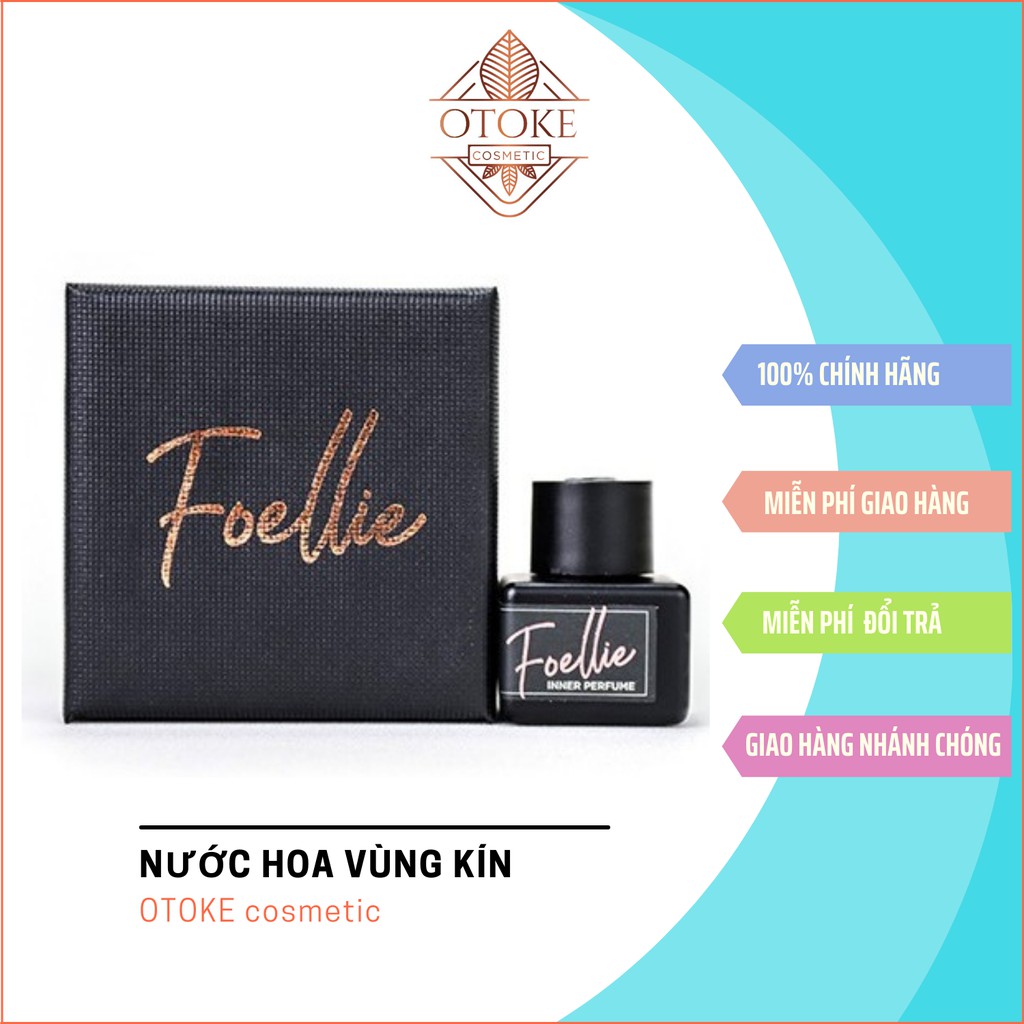 Nước hoa Foellie Eau De Innerb Perfume 5ml - Bijou (chai đen) Best Seller