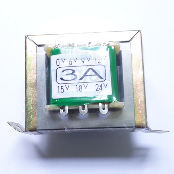 Biến Áp Thường 3A 6V 9V 12V 15V 18V 24V