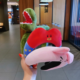 Cài tóc rửa mặt bằng mút xốp họa tiết hoạt hình dễ thương