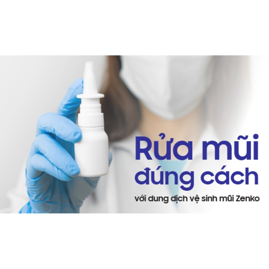 NƯỚC BIỂN SÂU XỊT MŨI ZENKO - KHUYẾN MÃI CHÍNH HÃNG NHẤT NHẤT - RỬA MŨI AN TOÀN CHO BÉ