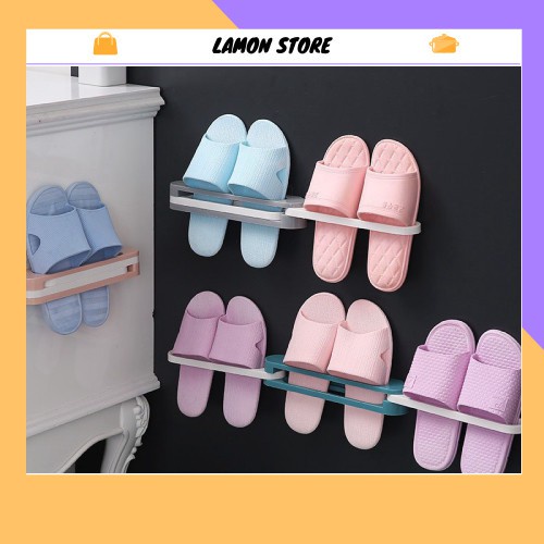 Giá Gắn Tường Treo Giày Dép, Khăn 3 Trong 1 Gấp Gọn Tiện Dụng 88087 Lamon Store