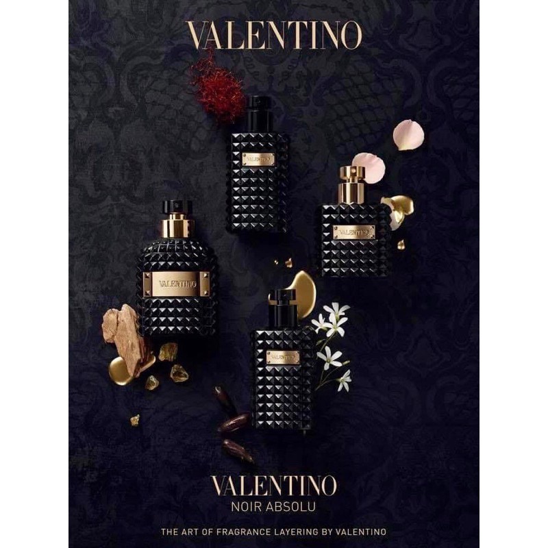 Vial mẫu thử nước hoa nam nữ  VALENTINO Noir Absolu Musc Essence EDP vial 1.5ml edp