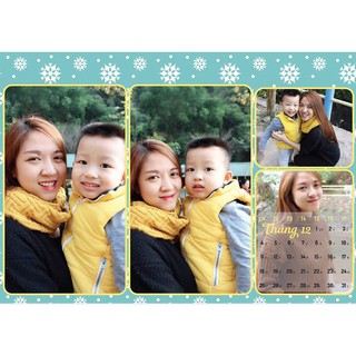 In lịch để bàn thiết kế theo yêu cầu