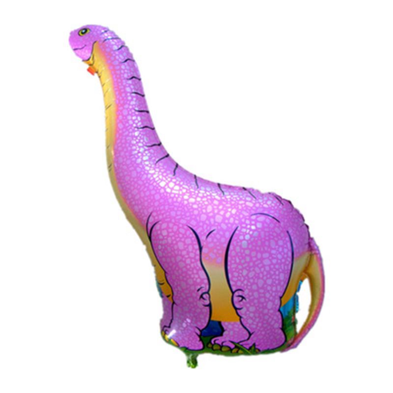 Bong Bóng Bơm Hơi Hình Khủng Long Màu Hồng Dùng Làm Đạo Cụ Chụp Ảnh Cho Bé