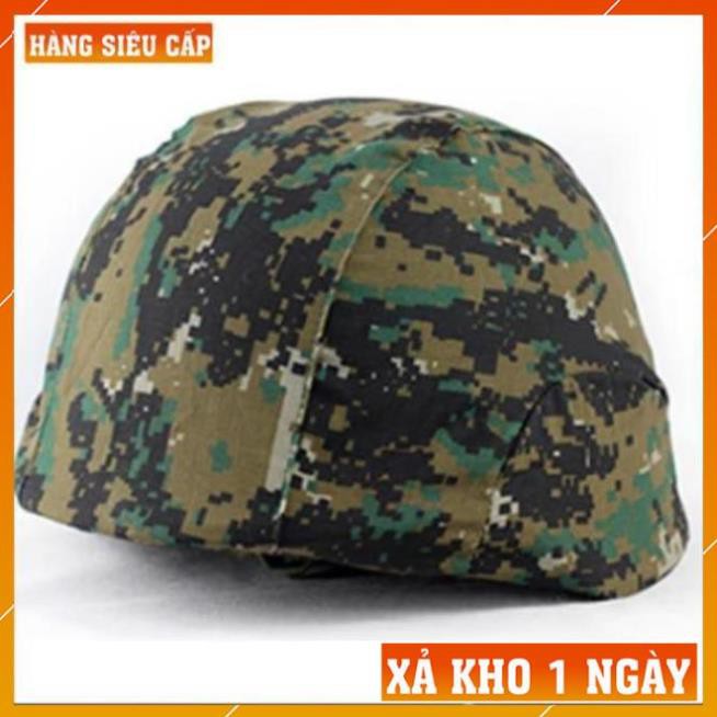 [FreeShip – Xả Kho 1 Ngày] Mũ Bảo Hiểm Lính Mỹ Ngụy - Nón Bảo Hiểm Lính Mỹ Phượt Thể Thao Nửa Đầu