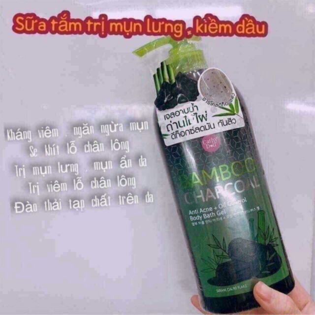 Sữa tắm than tre trị mụn lưng Bamboo | BigBuy360 - bigbuy360.vn