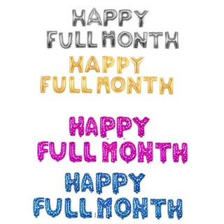 (Tặng Băng keo) BỘ CHỮ HAPPY FULL MONTH