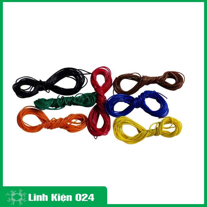 Cuộn dây câu mạch 10A lõi đơn, dài 1.5 mét chịu tải cao  màu giao ngẫu nhiên