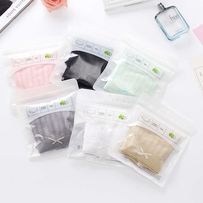 Quần mặc trong váy cotton dệt gân, Quần đùi mặc váy đính nơ túi zip cao cấp SAVILL V450