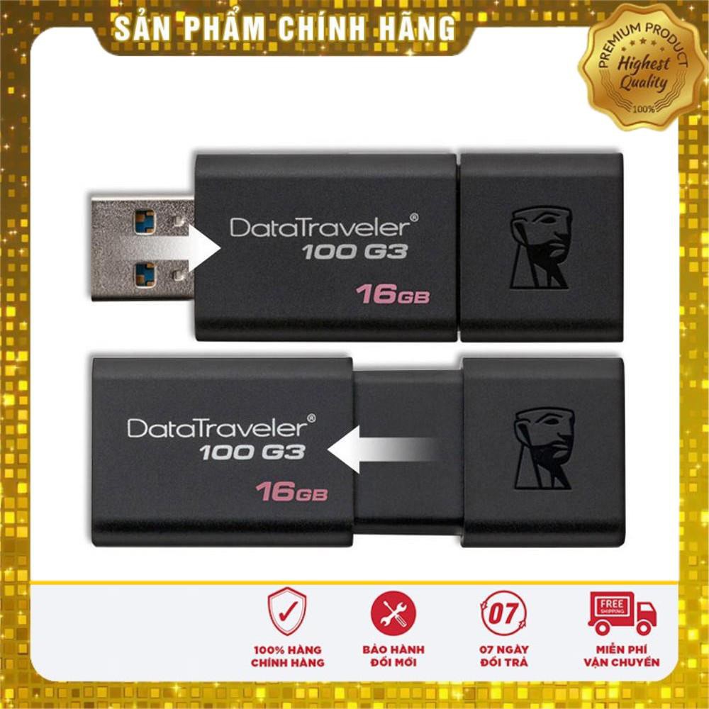 USB 16G / 32GB DT100 G3 USB 3.0 -  Bảo hành 10  năm 1 đổi 1