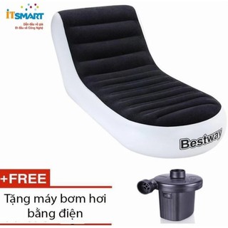 Ghế lười hơi Bestway hàng cao cấp  tặng bơm hơi điện 220V