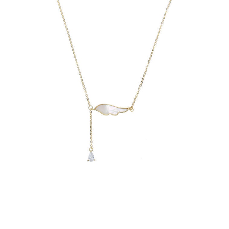 Vòng cổ Thép Titan Mặt Đơn Giản Thời Trang Nhật Hàn Cho Nữ