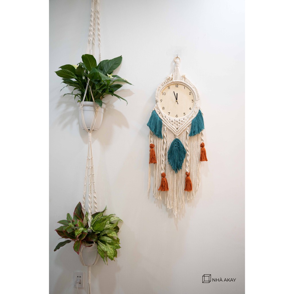ĐỒNG HỒ MACRAME, HANDMADE