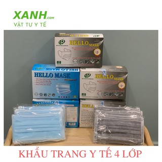 KHẨU TRANG Y TẾ 4 lớp ( Hộp 50 cái)