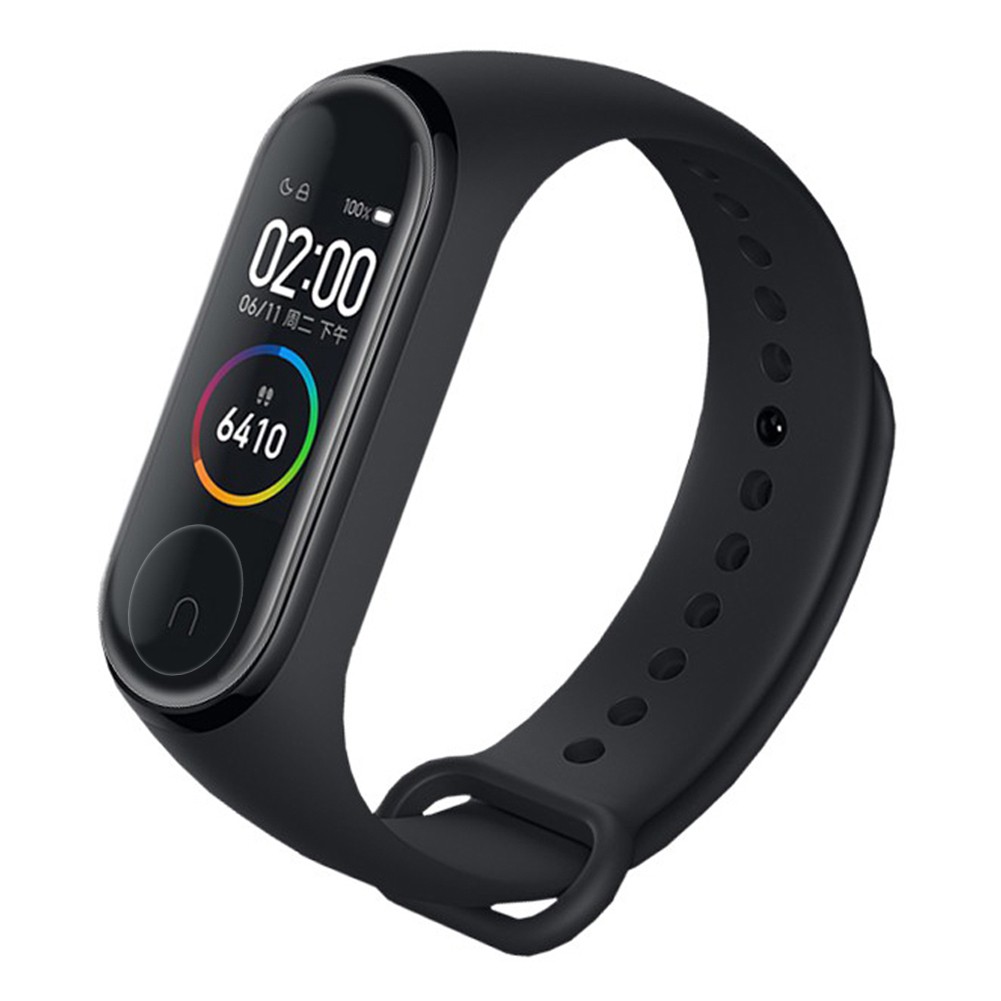Bộ 5 miếng dán màn hình bằng TPU mềm trong suốt cho đồng hồ thông minh Xiaomi Mi Band 4
