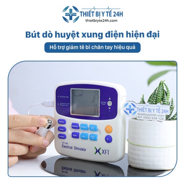 Máy Massage Xung Điện, Máy Massage Trị Liệu, Máy Châm Cứu, Miếng Dán Xung Điện Xft-320