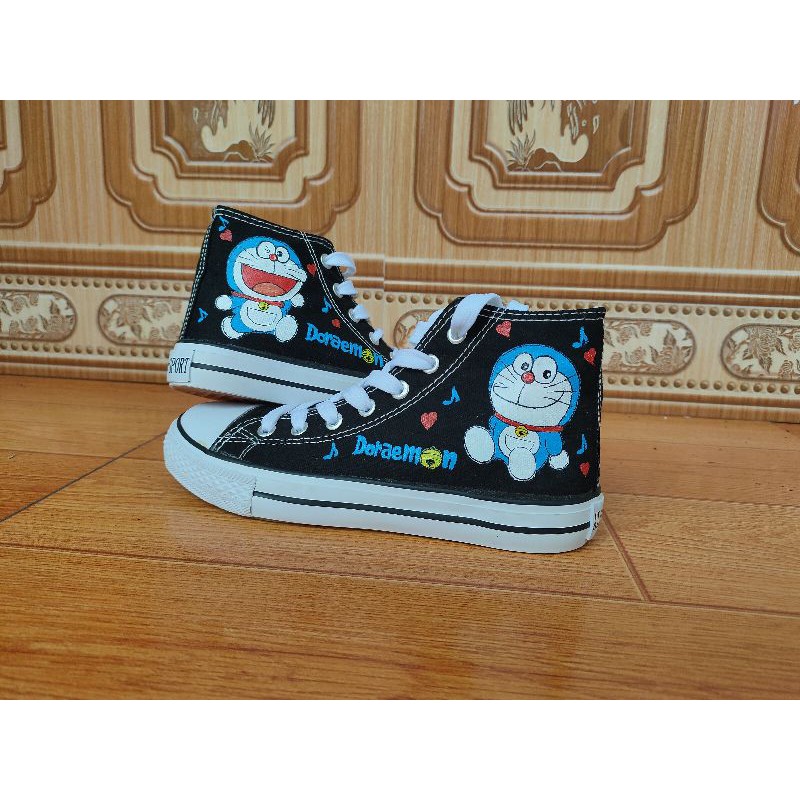 Giày Doremon cao cổ