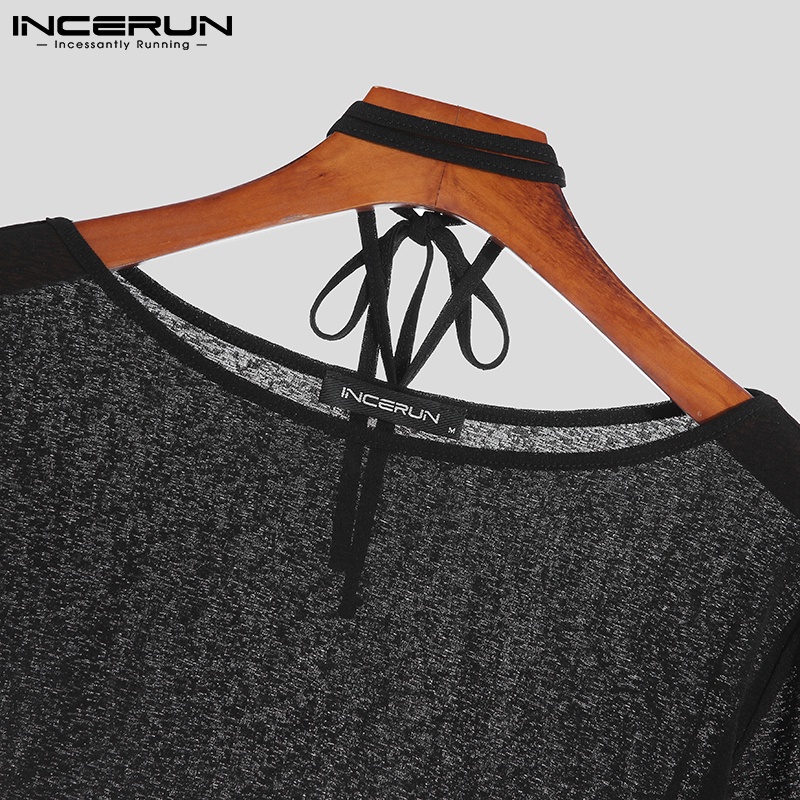 Áo lửng INCERUN tay dài thời trang sành điệu cho nam