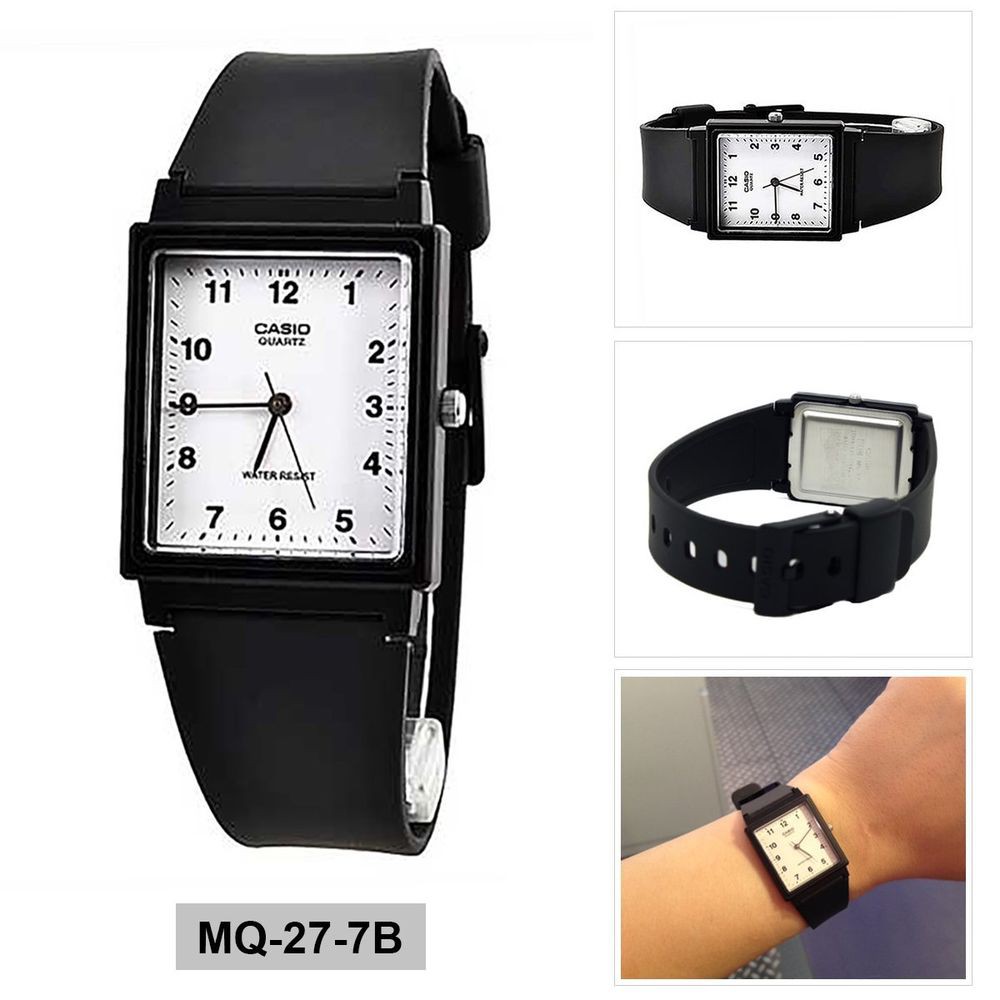 Đồng hồ unisex dây nhựa Casio chính hãng Anh Khuê MQ-27