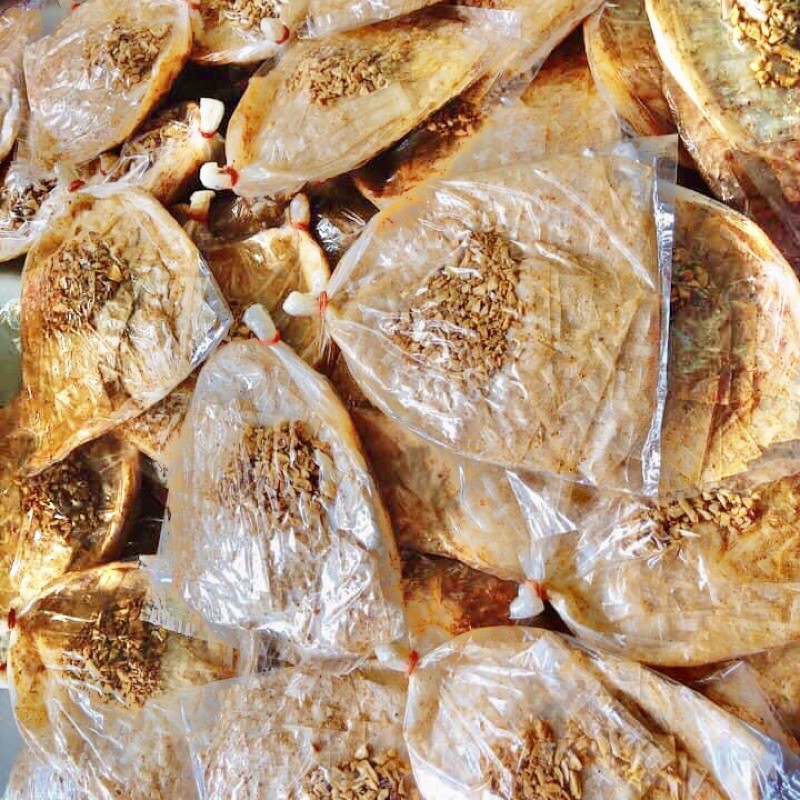 [Không dầu] Sỉ 100 bịch bánh tráng Xì ke muối tỏi Tây Ninh Chính gốc