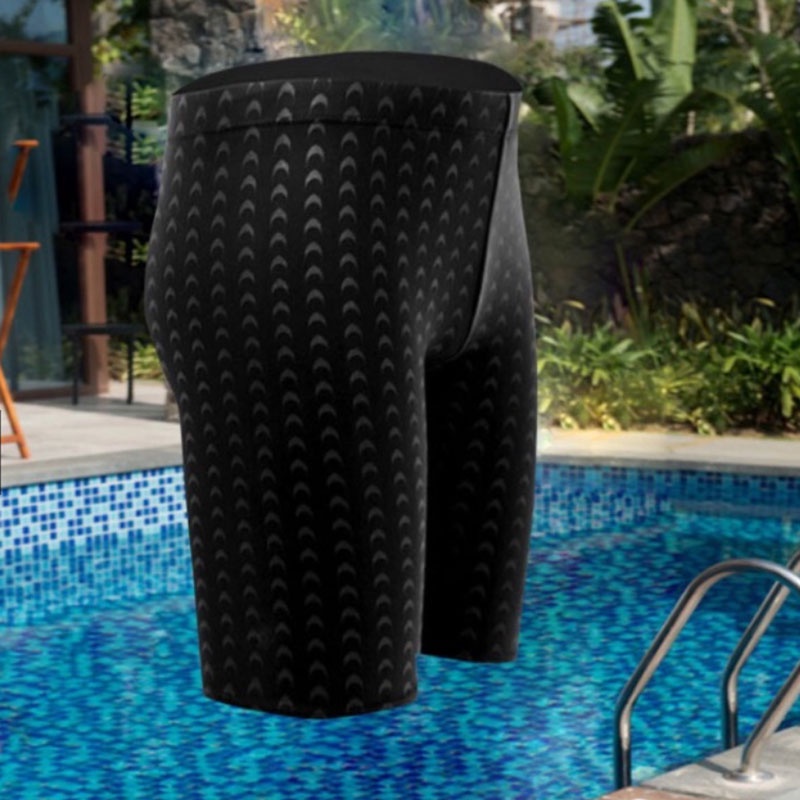 Quần Bơi Nam Co Dãn 4 Chiều, Quần Bơi Nam Lửng Thun Lạnh Mau Khô