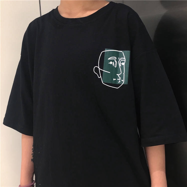 Áo Thun T-shirt Tay Ngắn In Hình Phong Cách Mùa Hè Dành Cho Nữ