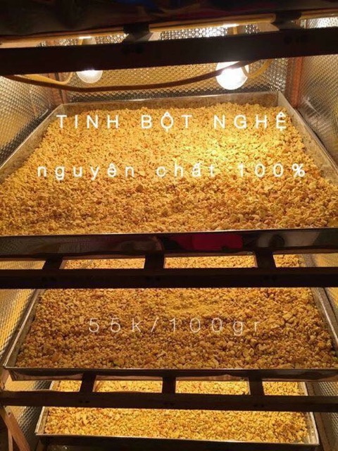 Tinh bột nghệ thủ công nguyên chất