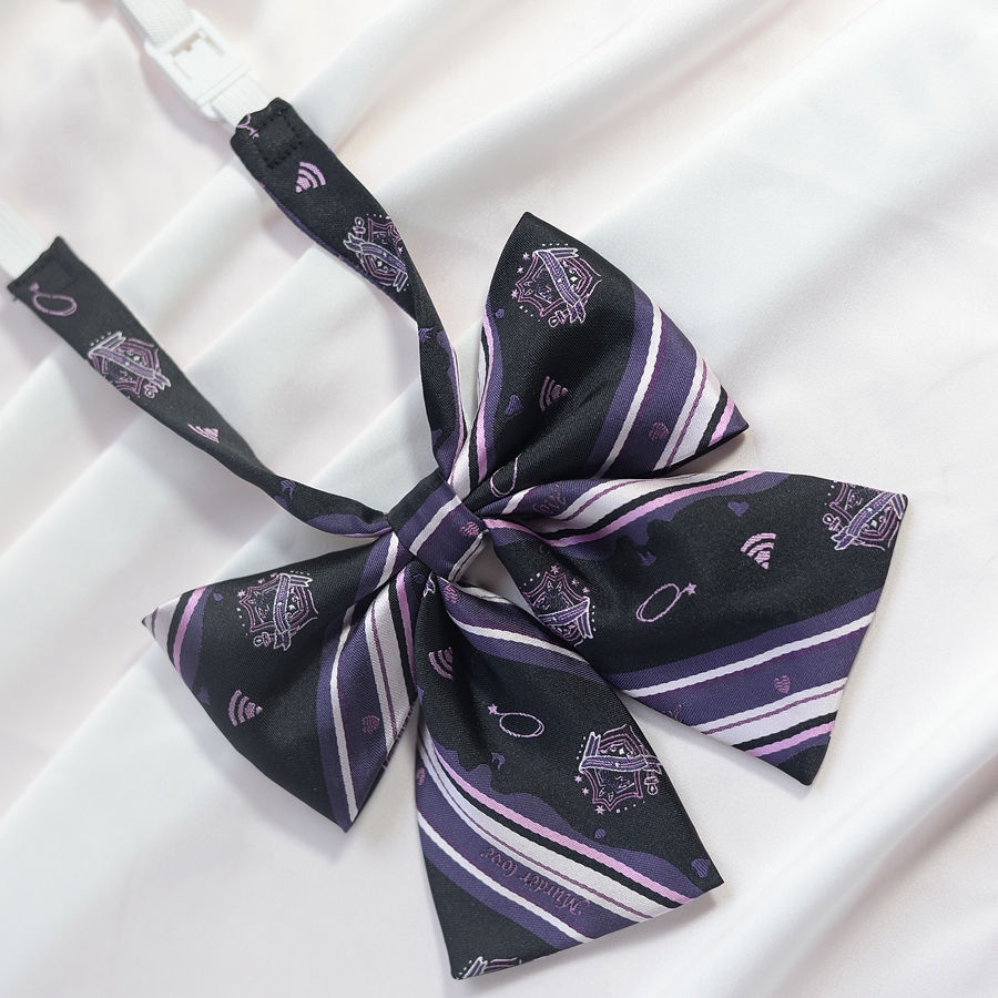 Jk/dk Áo Sơ Mi Đồng Phục Học Sinh Nhỏ Thắt Nơ Thủ Công Phong Cách Preppy Cho Nữ