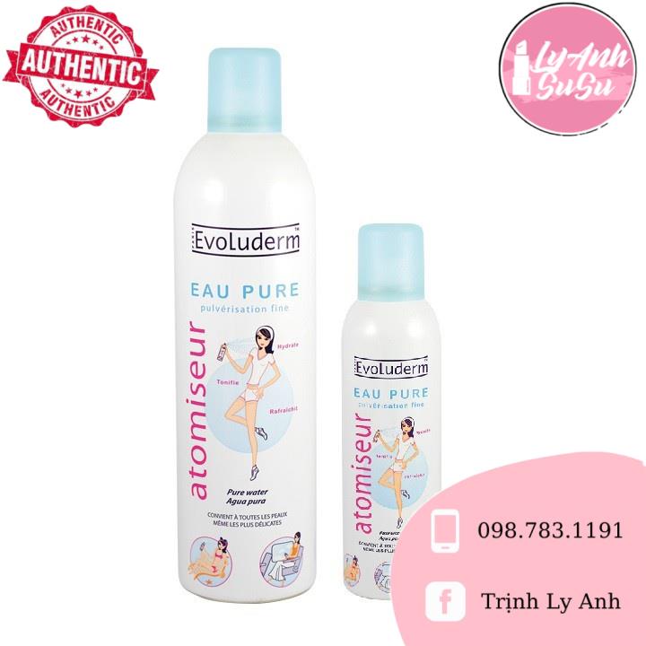 XỊT KHOÁNG EVOLUDERM EAU PURE