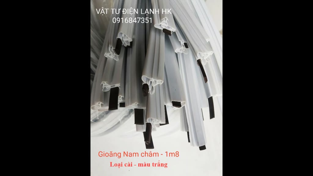 Ron tủ lạnh kiểu Gài gắn sẵn nam châm 1m8 – Gioăng tủ cài – Zoăng tủ lạnh | BigBuy360 - bigbuy360.vn